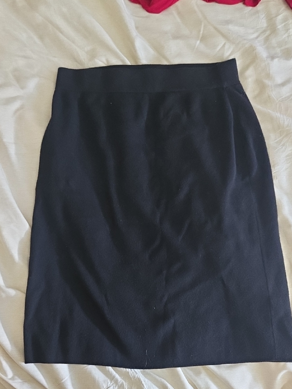 Saks Fifth Avenue Black Pencil Skirt